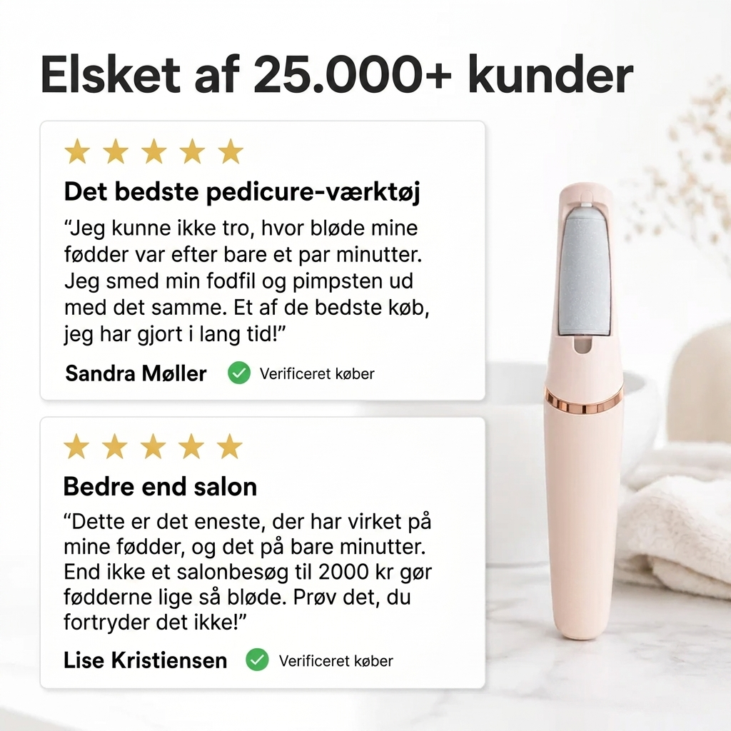 Bliss Silk Pro 2 – Bløde fødder uden dyre salonbesøg